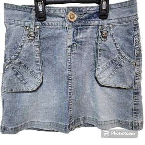 JOUJOU Denim Mini Skirt- Size 3/4